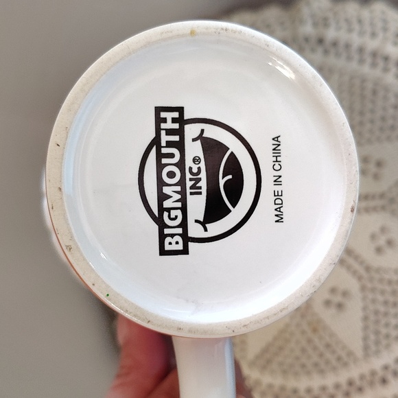 BigMouth Inc Funny Coffee Mug 12 Oz Ceramic - Picture 4 of 6